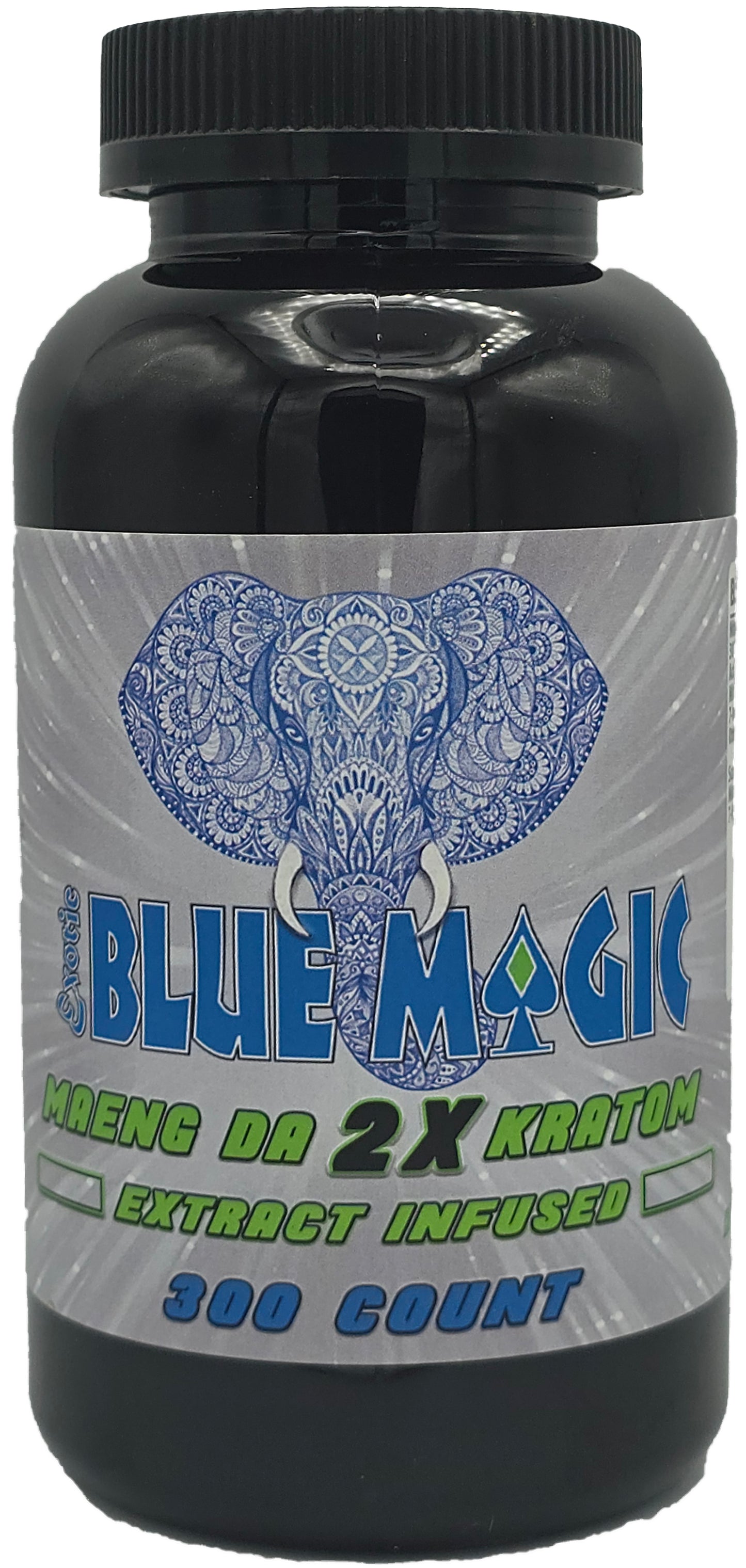 Blue Magic 2X Kratom Capsules