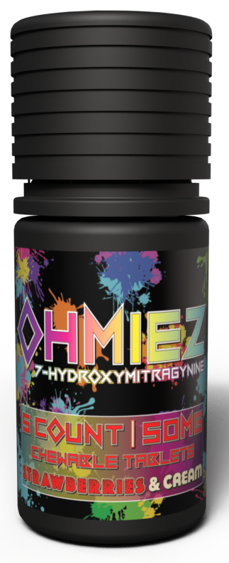 OHMIEZ - 7-Hydroxymitragynine Chewable Tablets