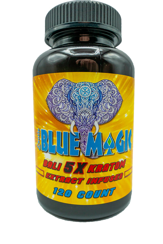 Blue Magic 5X Kratom Capsules