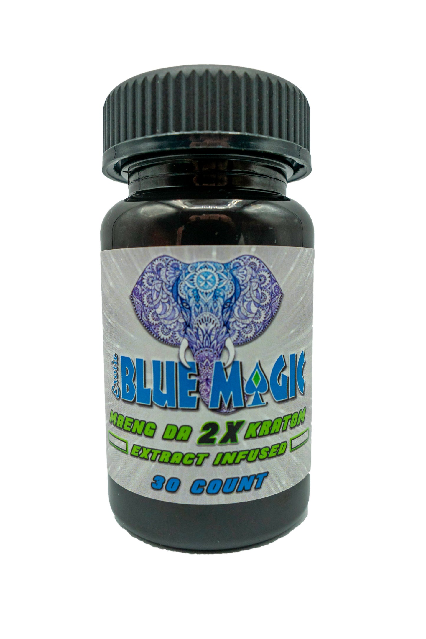 Blue Magic 2X Kratom Capsules