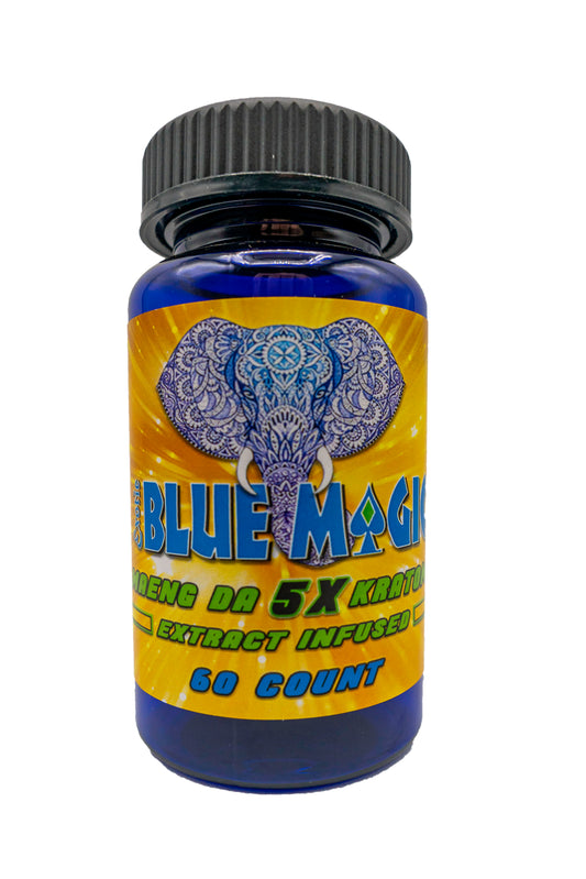 Blue Magic 5X Kratom Capsules