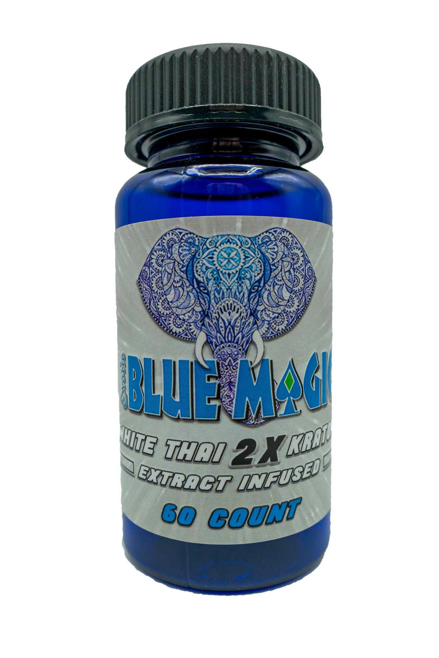 Blue Magic 2X Kratom Capsules
