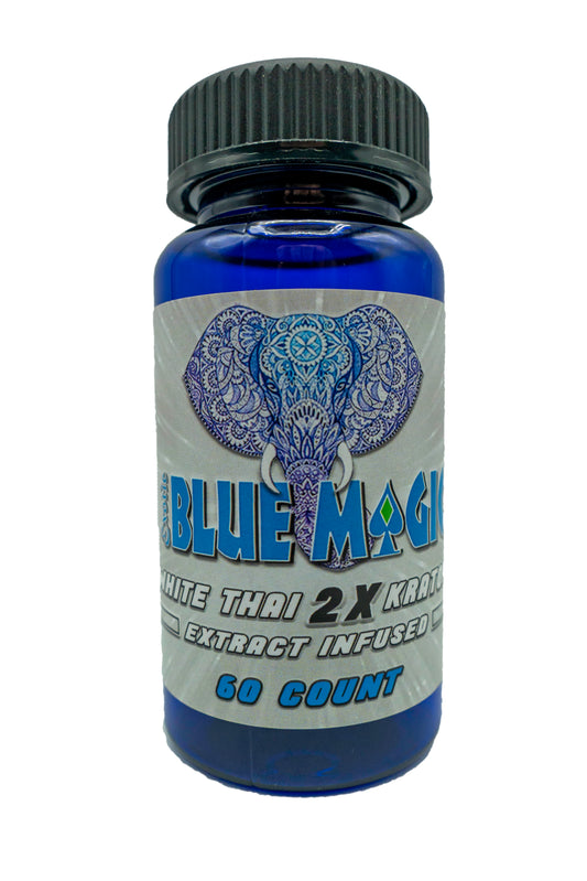 Blue Magic 2X Kratom Capsules
